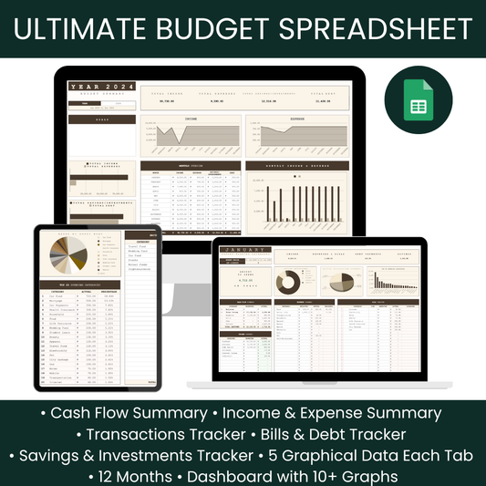 Ultimate Budget Spreadsheet