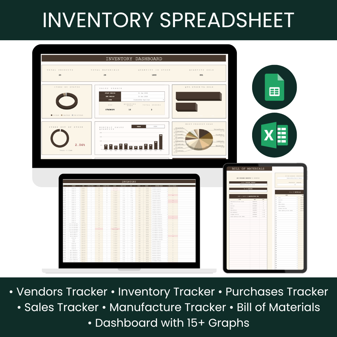 Inventory Spreadsheet