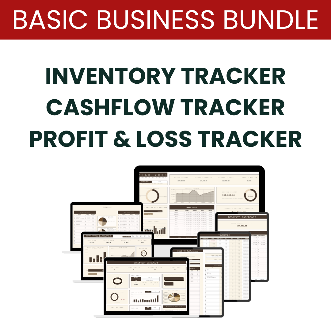 [BUNDLE] Basic Business Spreadsheet